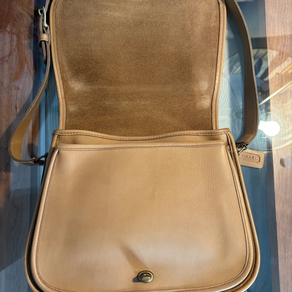 Vintage Coach Ranch Bag Style 9852 in Sandstone - Picture 7 of 17